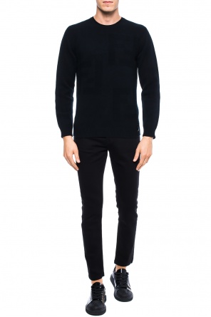 Logo-embroidered sweater, zdjęcie 2 Logo-embroidered sweater od Fendi